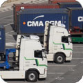 conteneur embarquement debarquement conteneur marchandise vrac marseille fos