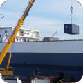 container camion  entrepot stockage conditionnement conteneur marchandise vrac marseille fos